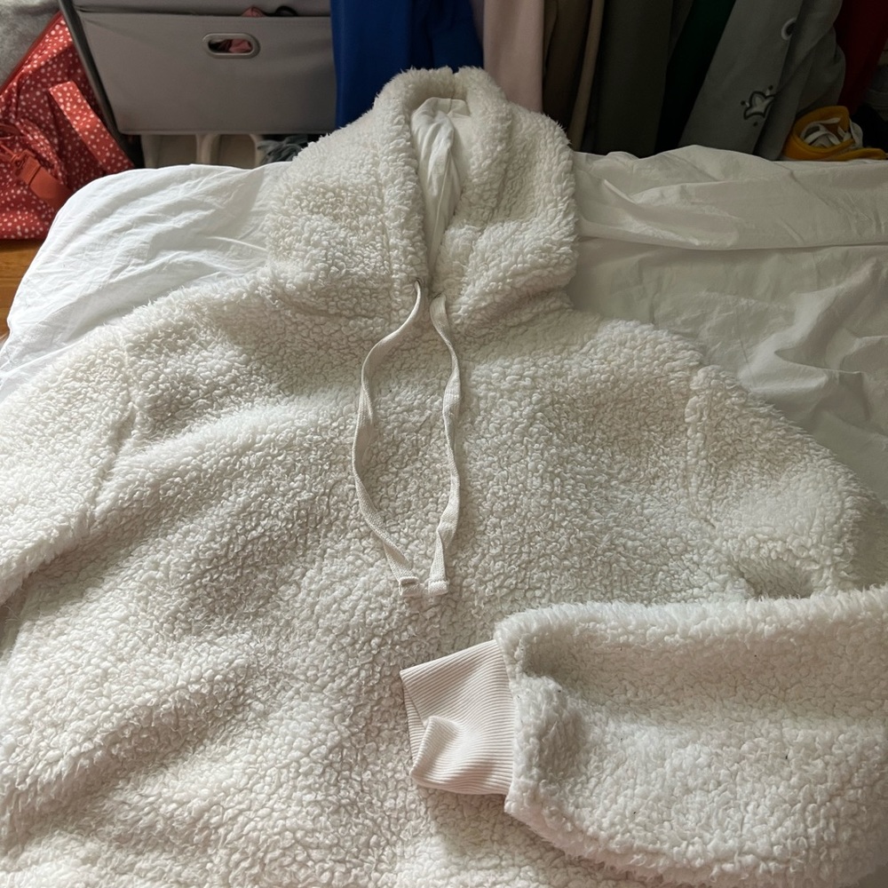Sherpa hoodie